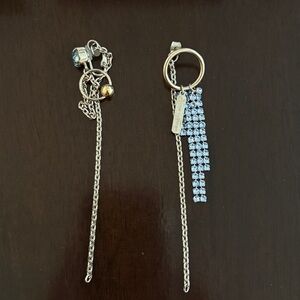 Justine Clenquet Chain Earrings